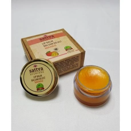 Lūpų balzamas Mango, Sattva Ayurveda, 5g