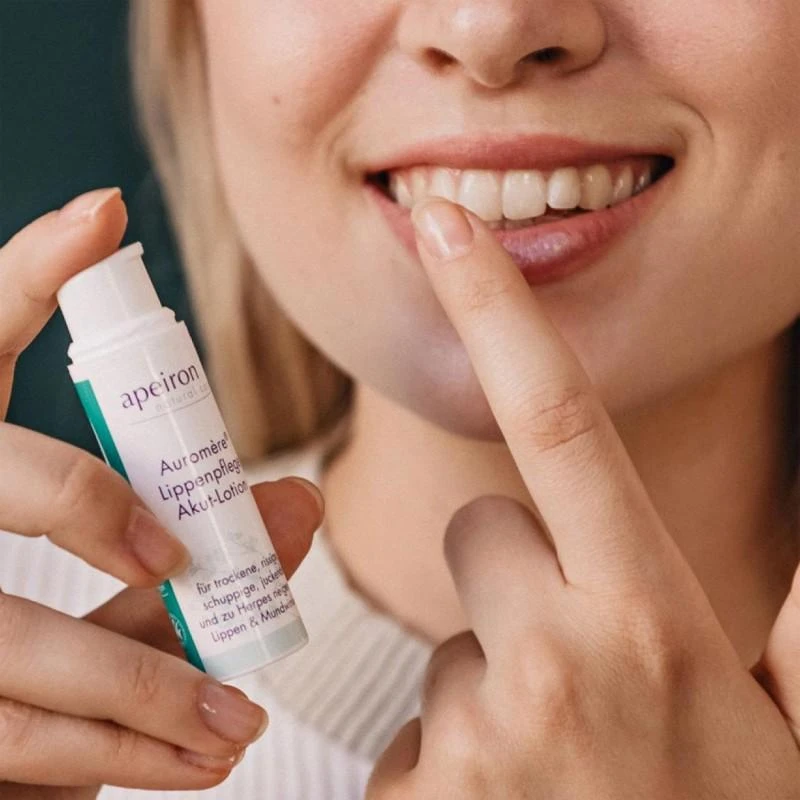 Lūpų losjonas intensyviai priežiūrai Auromère, Apeiron, 10 ml