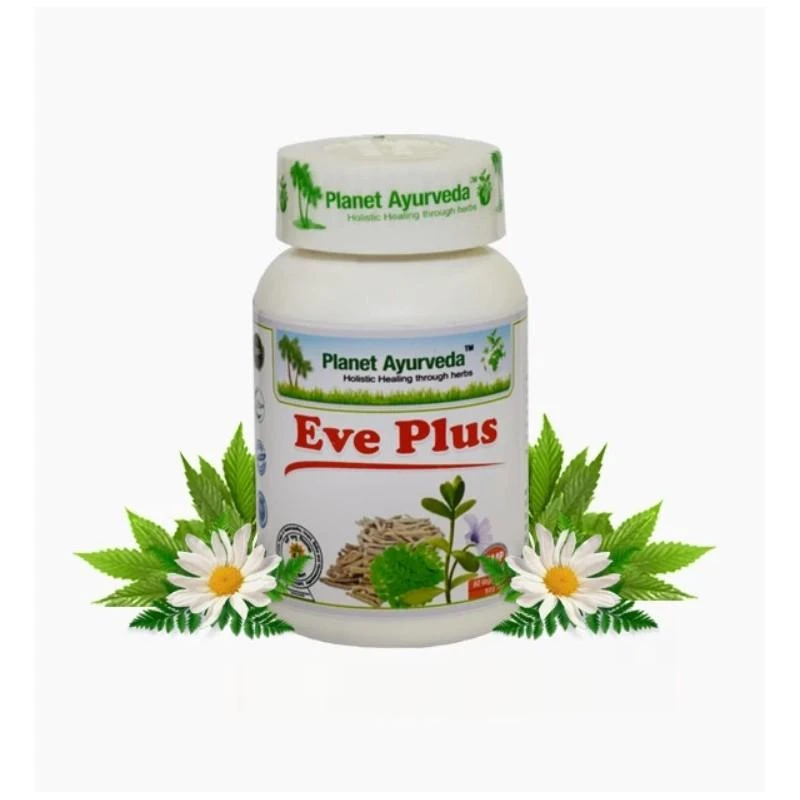 Ayumi Naturals Maisto papildas Eve Plus, Planet Ayurveda, 60 kapsulių