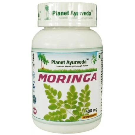 Ayumi Naturals Aliejinė Moringa, Planet Ayurveda, 60 kapsulių