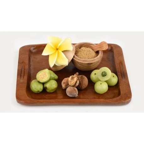 Ayumi Naturals Maisto papildas Triphala, ekologiška, Planet Ayurveda, 60 kapsulių