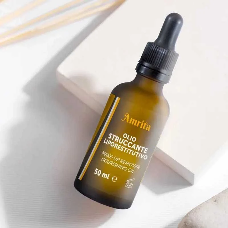 Makiažo valymo aliejus Amrita Liporestitutive, Rasayana Biocosmesi, 50ml