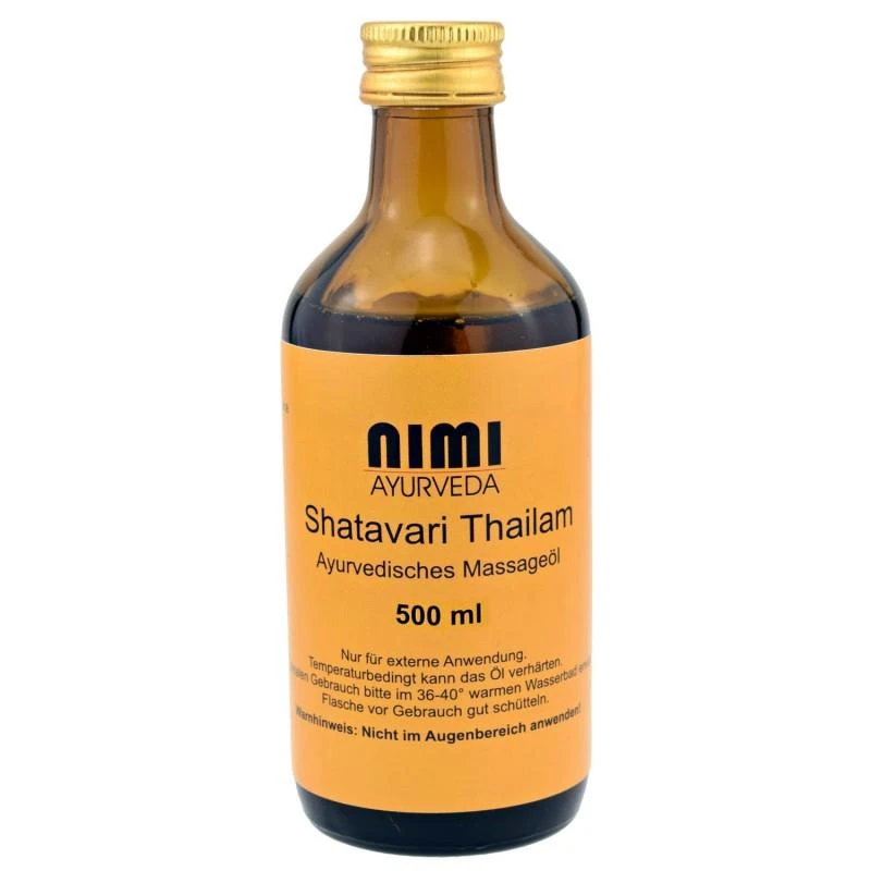 Masažo aliejus moterims Shatavari Thailam, Nimi Ayurveda : Kiekis - 500 ml