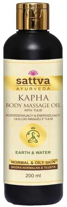 Masažo aliejus riebiai odai Kapha, Sattva Ayurveda, 200ml