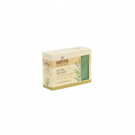 Muilas su arbatmedžiu Tea Tree, Sattva Ayurveda, 125g