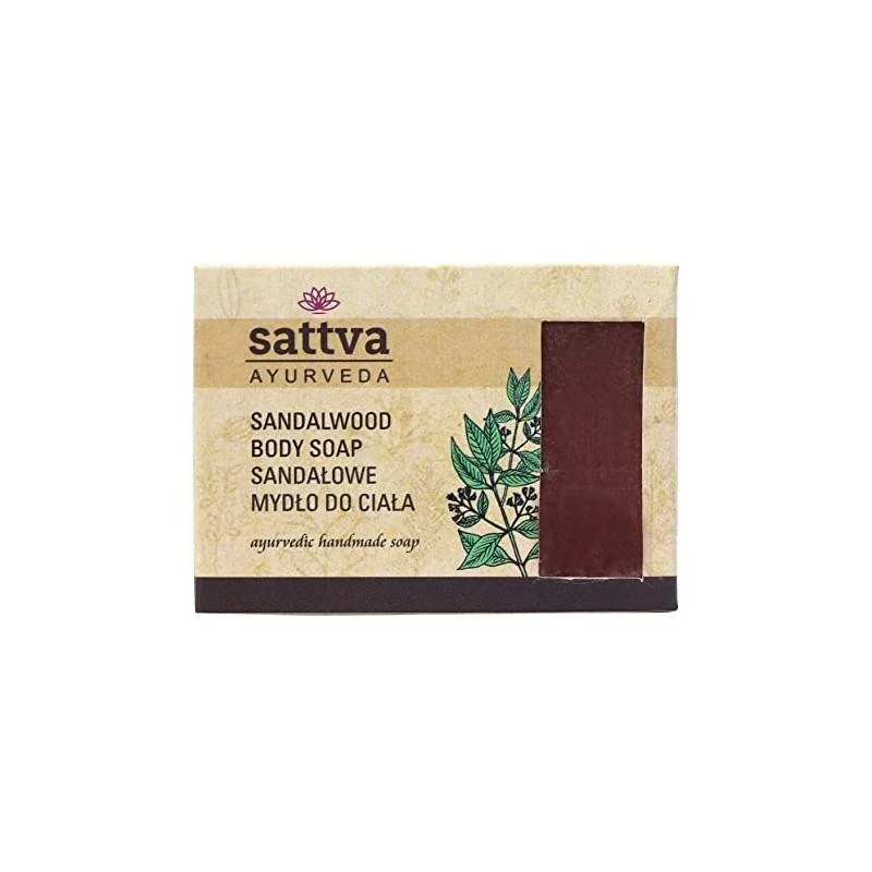 Muilas su santalu Sandalwood, Sattva Ayurveda, 125g
