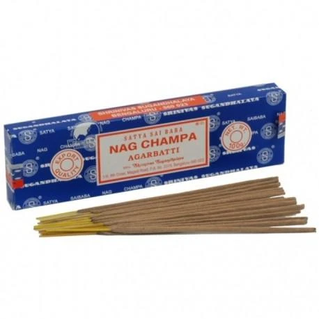 Nag Champa Satya Sai Baba Agarbatti smilkalų lazdelės, 15g