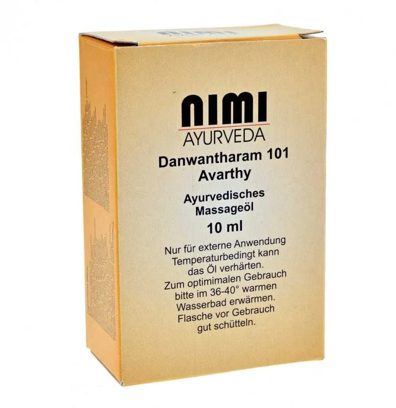 Nimi Ayurveda Ajurvedinis aliejus nosiai Danwantharam 101 Avarthy, Nimi Auyrveda, 10ml