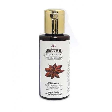Plaukų ir galvos odos tonikas Anyžiai ir Saldymedis, Sattva Ayurveda, 100ml