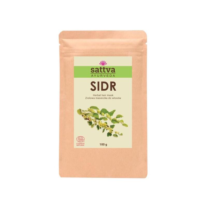 Plaukų kaukė milteliais Sidr, Sattva Ayurveda, 100g