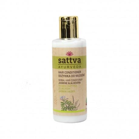 Plaukų kondicionierius Jasmine - Aloes, Sattva Ayurveda, 210ml