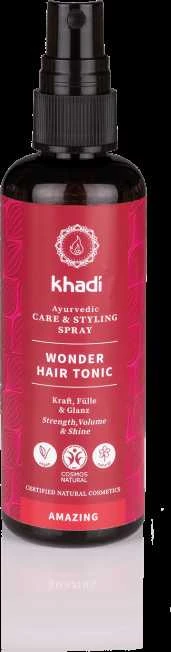 Plaukus saugantis tonikas Wonder, Khadi, 100 ml