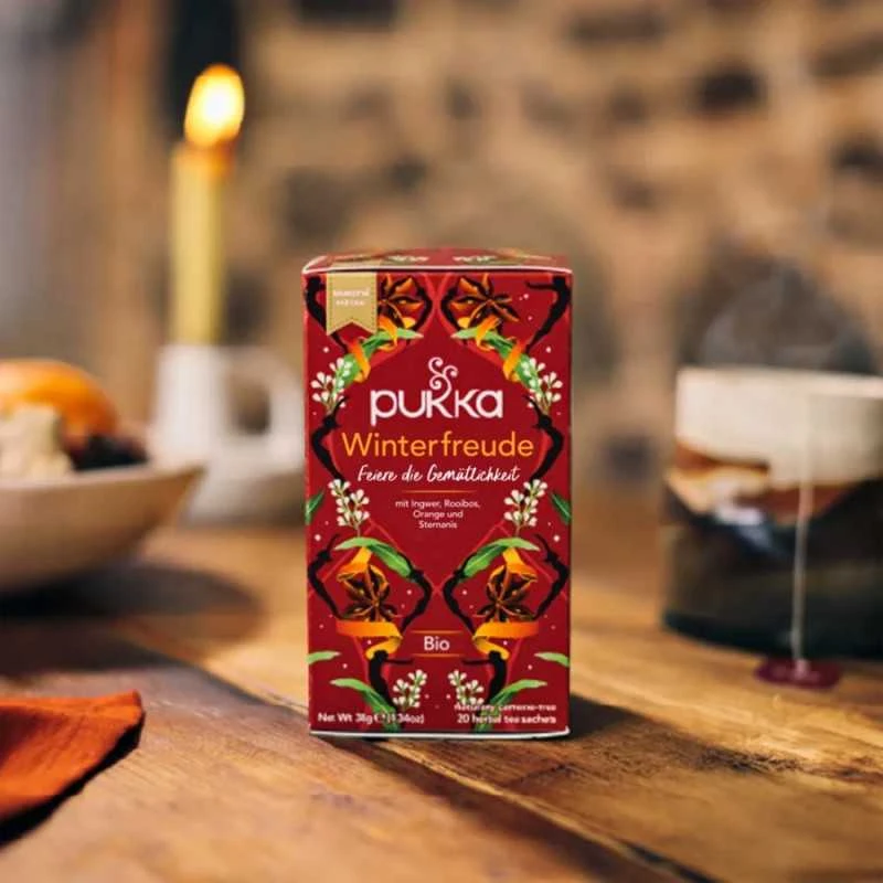 Pukka Herbs Šildanti žolelių arbata Winter, ekologiška, Pukka, 20 pakelių