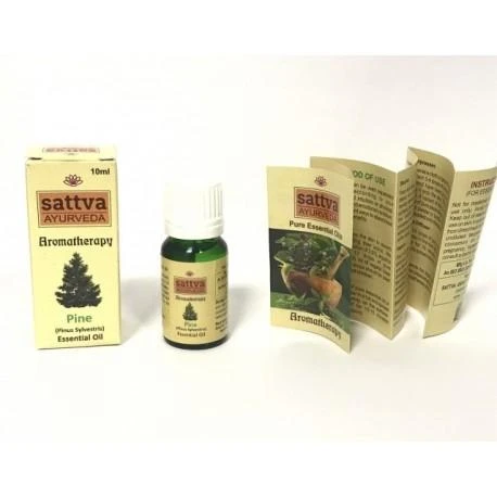 Pušų eterinis aliejus Pine, Sattva Ayurveda, 10ml