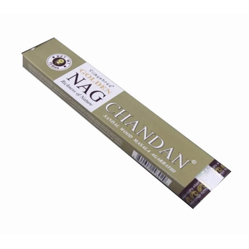 Santalo smilkalų lazdelės Nag Chandan Golden, Vijayshree, 15g