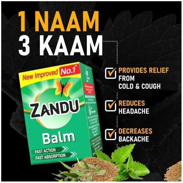 Skausmą malšinantis balzamas Zandu, 8ml