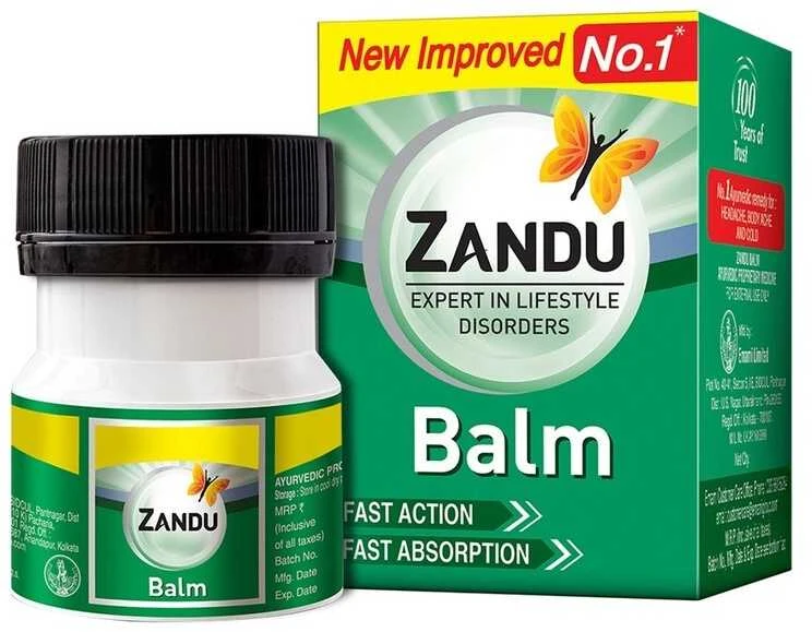 Skausmą malšinantis balzamas Zandu, 8ml