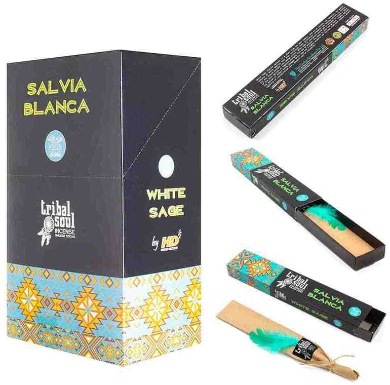 Hari Darshan Smilkalų lazdelės Baltasis Šalavijas, Tribal Soul, 15g