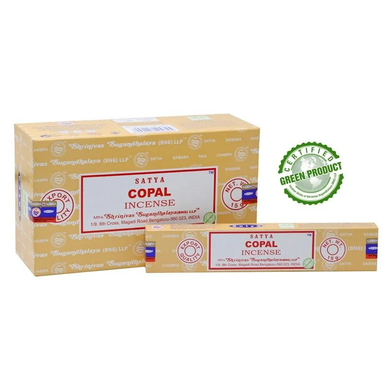Smilkalų lazdelės Copal, Satya, 15g