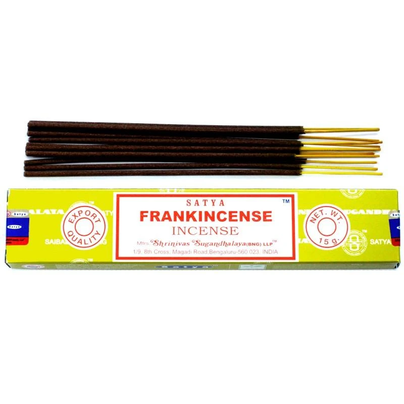 Smilkalų lazdelės Frankincense, Satya, 15g