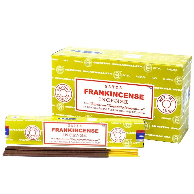 Smilkalų lazdelės Frankincense, Satya, 15g