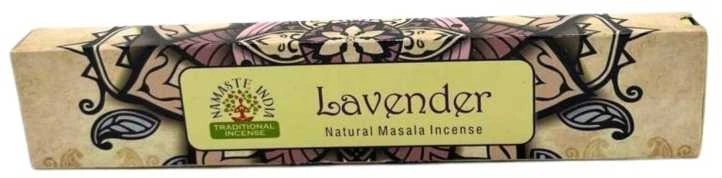 Orkay Smilkalų lazdelės Lavender Mandala Masala, Namaste India, 15g