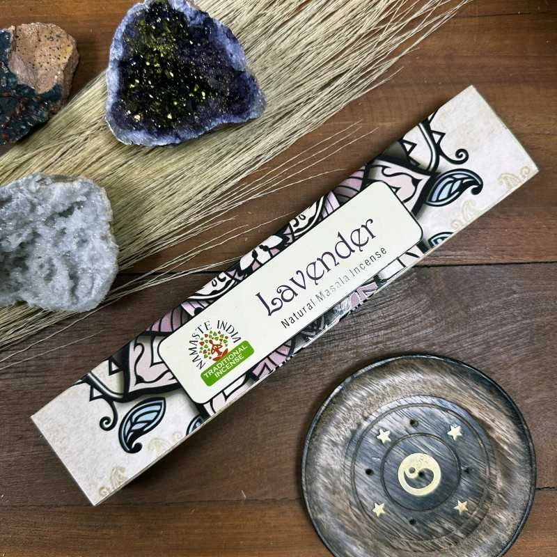 Orkay Smilkalų lazdelės Lavender Mandala Masala, Namaste India, 15g