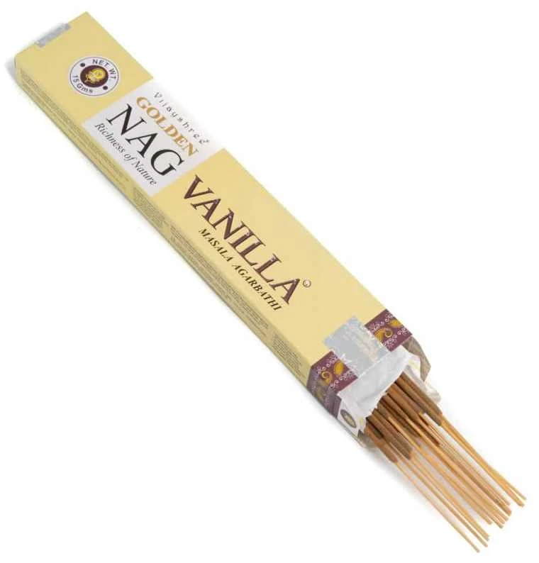 Smilkalų lazdelės Nag Vanilla, Vijayshree Golden, 15g