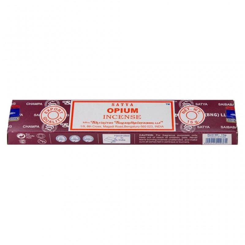 Smilkalų lazdelės Opium, Satya, 15g