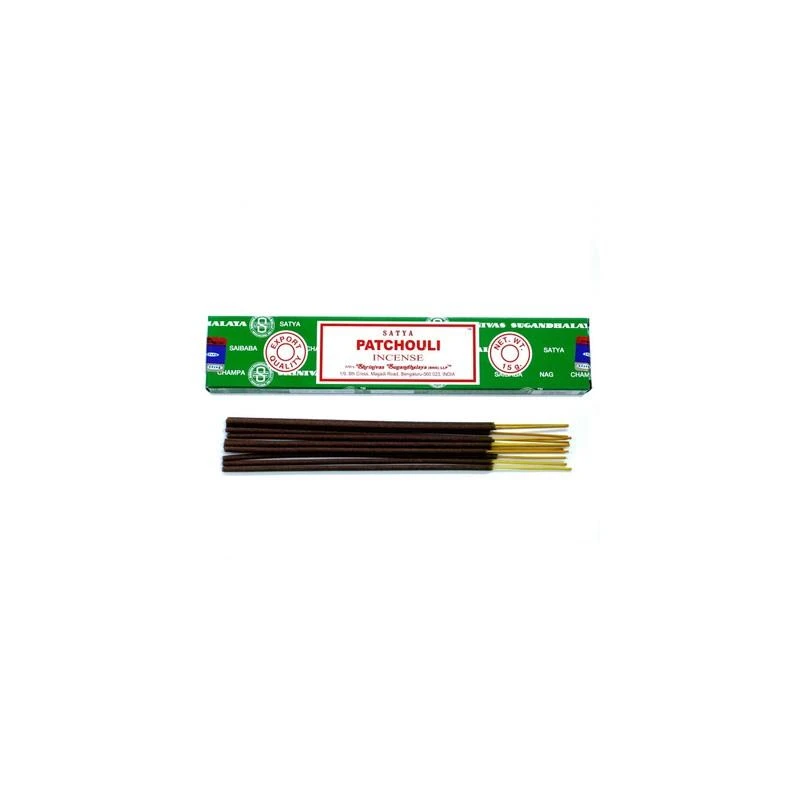 Smilkalų lazdelės Patchouli, Satya, 15g