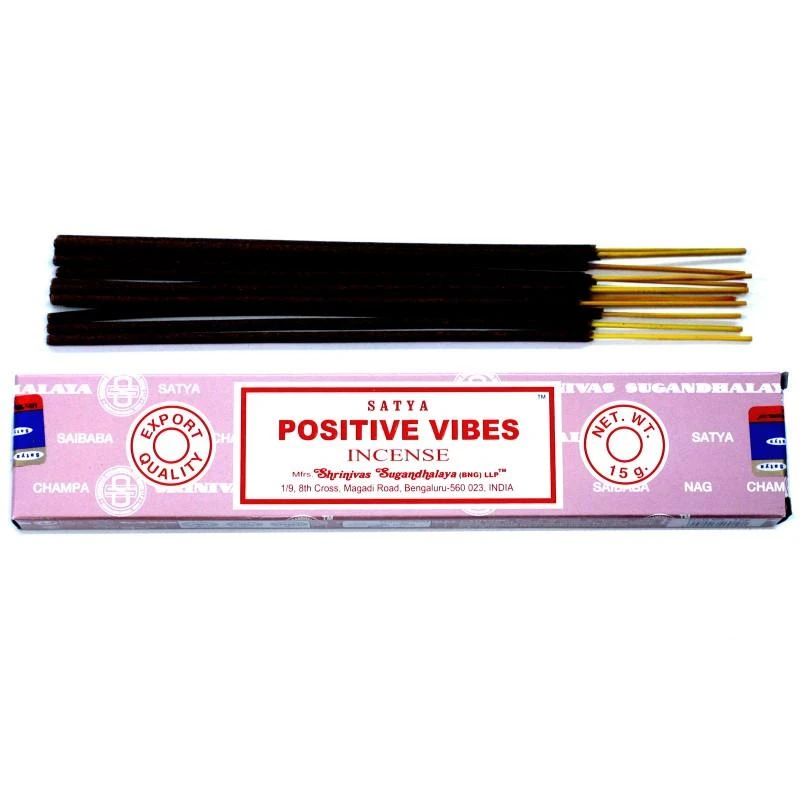 Smilkalų lazdelės Positive Vibes, Satya,15 g