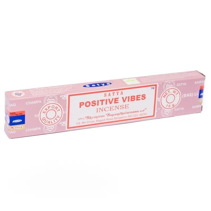 Smilkalų lazdelės Positive Vibes, Satya,15 g