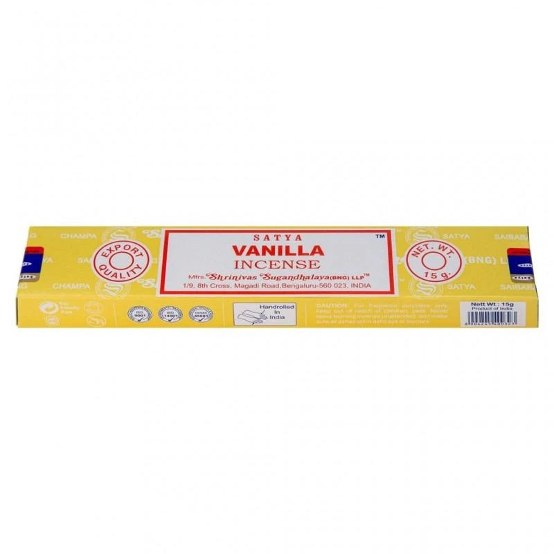 Smilkalų lazdelės Vanilla, Satya, 15g