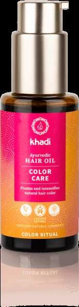 Spalvą saugantis plaukų aliejus Color Care, Khadi, 50 ml