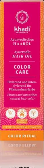 Spalvą saugantis plaukų aliejus Color Care, Khadi, 50 ml