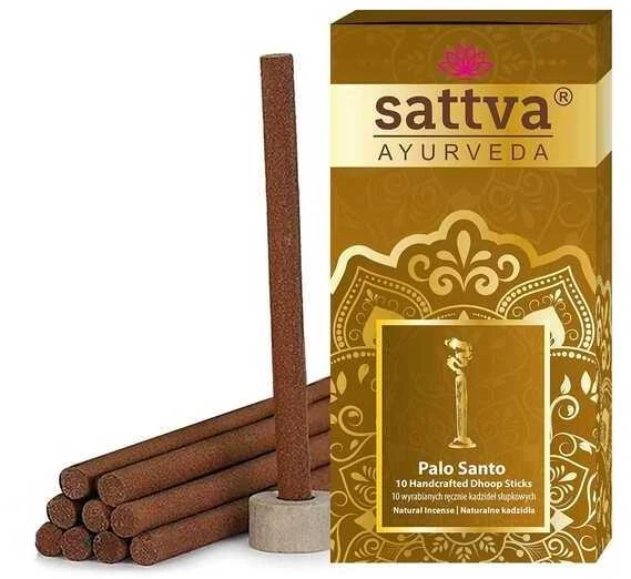 Storos smilkalų lazdelės Palo Santo Dhoop, Sattva Ayurveda, 20g