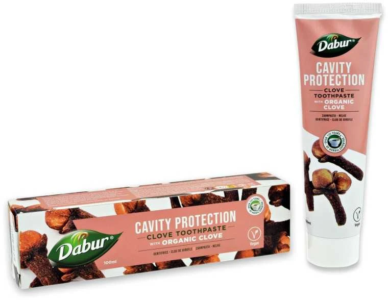 Vaistažolinė dantų pasta su gvazdikėliais Clove, Dabur, 100ml