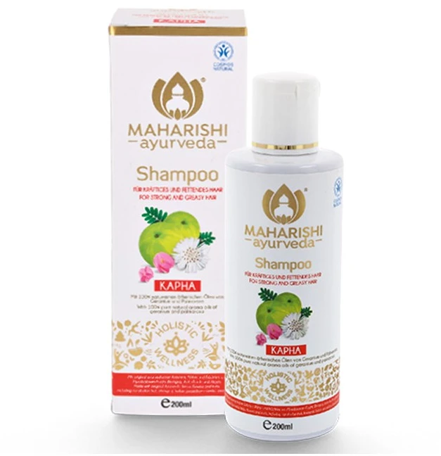 Vaistažolių šampūnas besirebaluojantiems plaukams Kapha, Maharishi Ayurveda, 200 ml