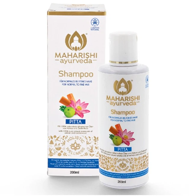 Vaistažolių šampūnas slenkantiems plaukams Pita, Maharishi Ayurveda, 200 ml