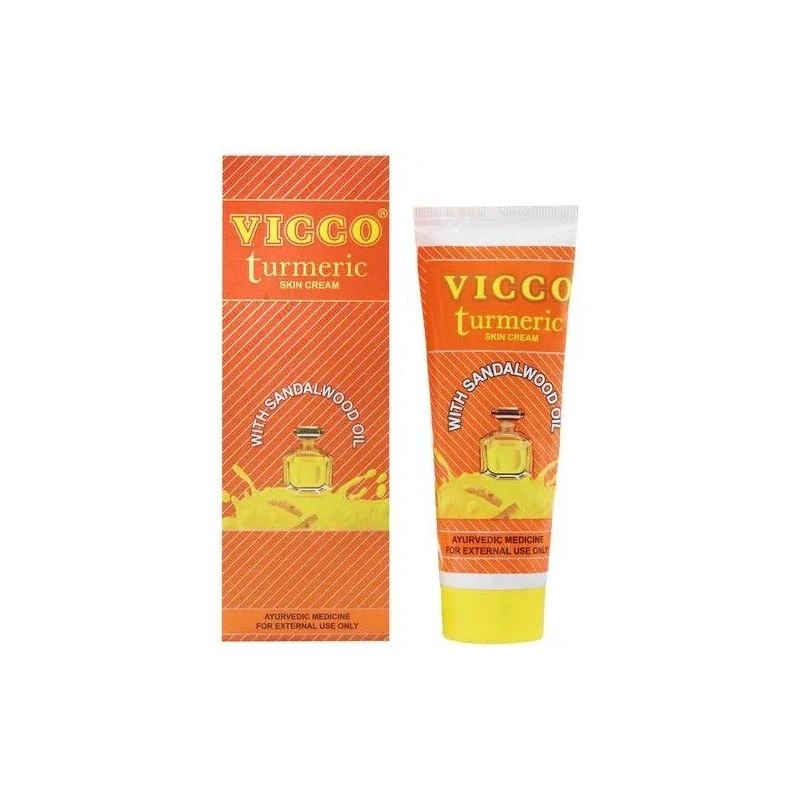 Veido kremas su ciberžole Turmeric, Vicco, 60g