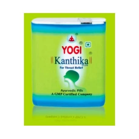 Čiulpiamosios dražetės gerklei Kanthika Plus, Yogi, 70 dražečių