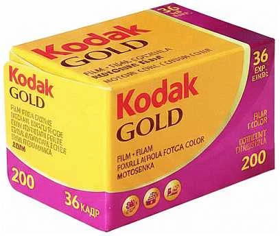 Fotojuosta Kodak Gold 200/36 kadrai