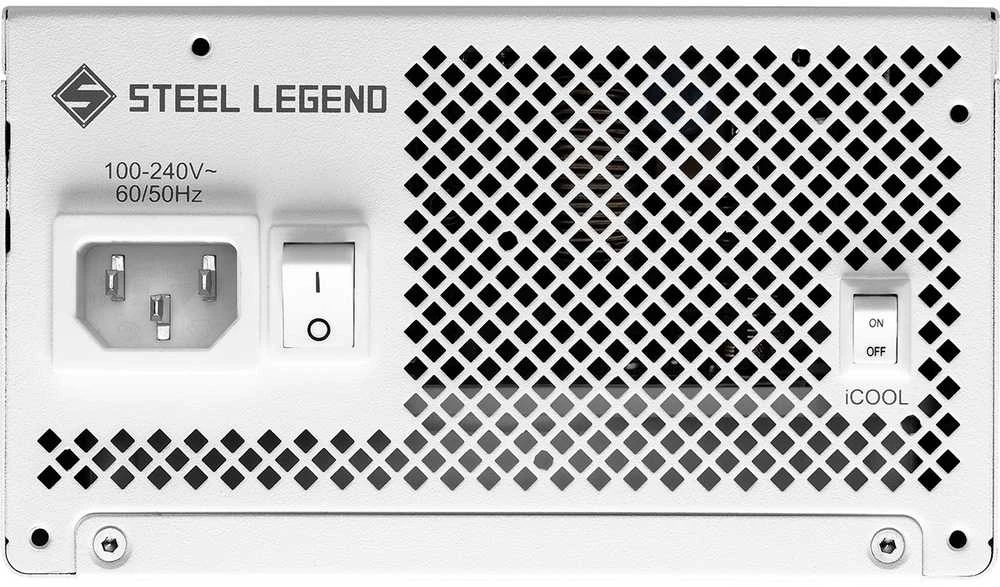 Maitinimo šaltinis ASRock STEEL LEGEND 1000W Baltas 80 Plus Gold