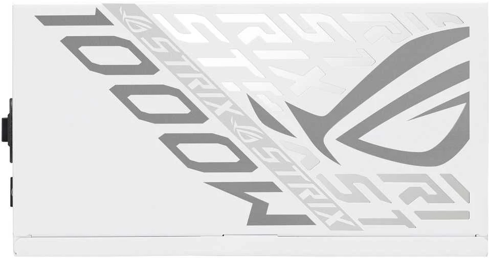 ASUS ROG Strix 1000W Platinum, 80 PLUS Platinum power supply, modular, PCIe 5.1 – 1,000 watts, baltas