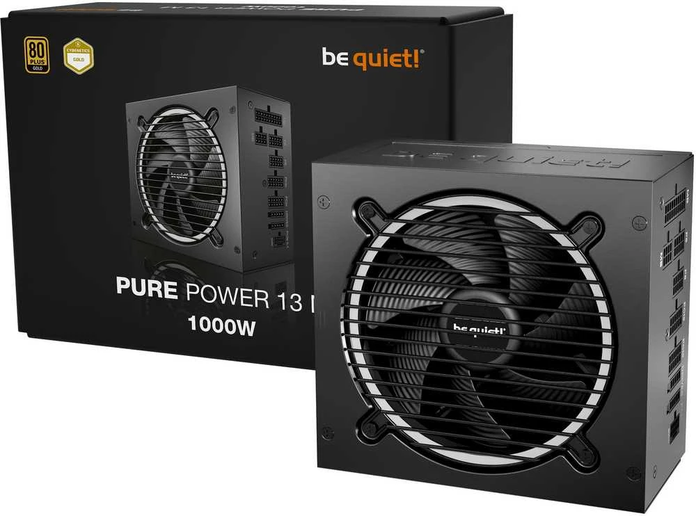 Be Quiet! tyliai! Grynoji galia 13 M 1000 W
