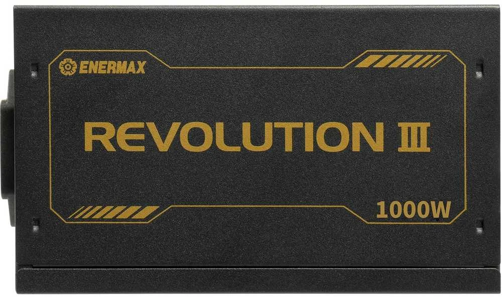 1000W „Enermax“ maitinimo šaltinis 1000W „Revolution3 80+ Gold“ Juodas FULLMO