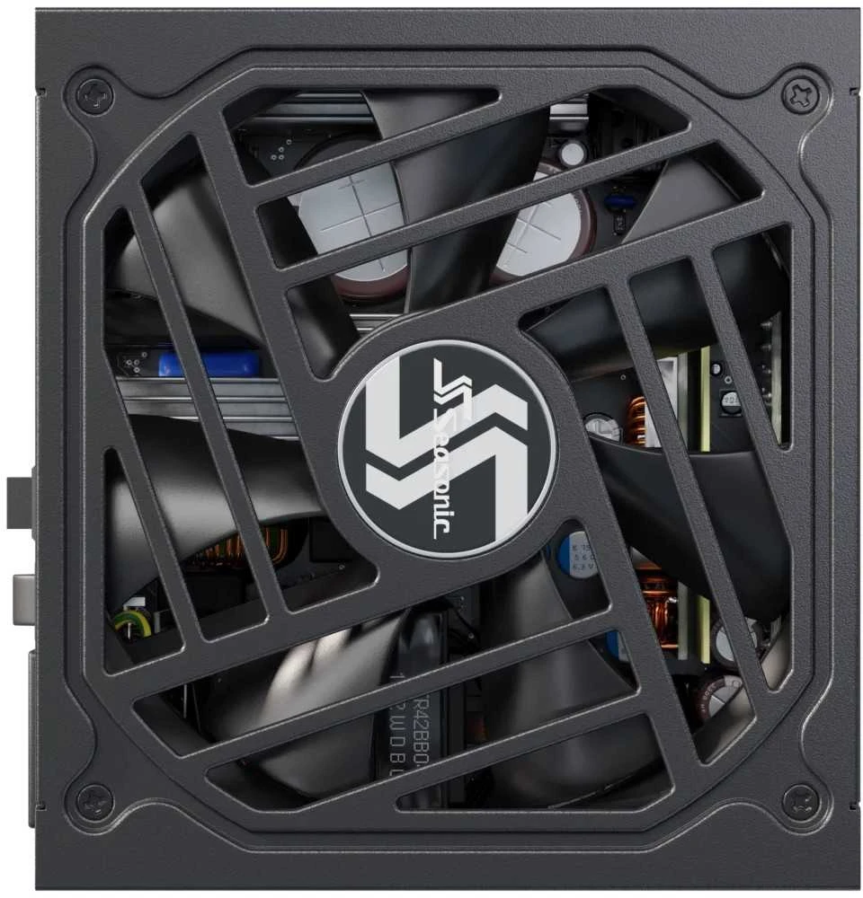 Seasonic Focus GX 80 PLUS Gold PSU, modular – 1000 Watt, juodos spalvos