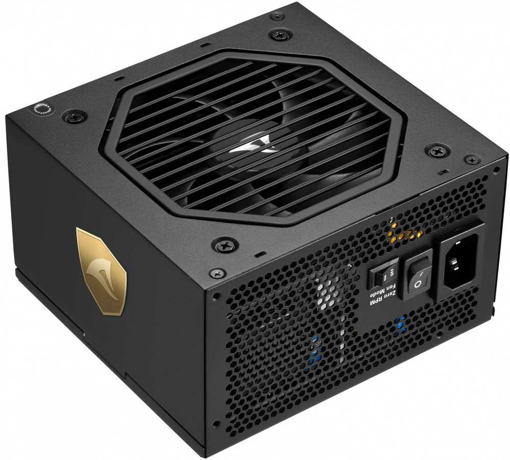 „Sharkoon Rebel P20 1000W“, kompiuterio maitinimo šaltinis - juodas, 1x 12 kontaktų didelio galingumo jungtis, 4x PCIe, kabelių valdymas, 1000 vatų