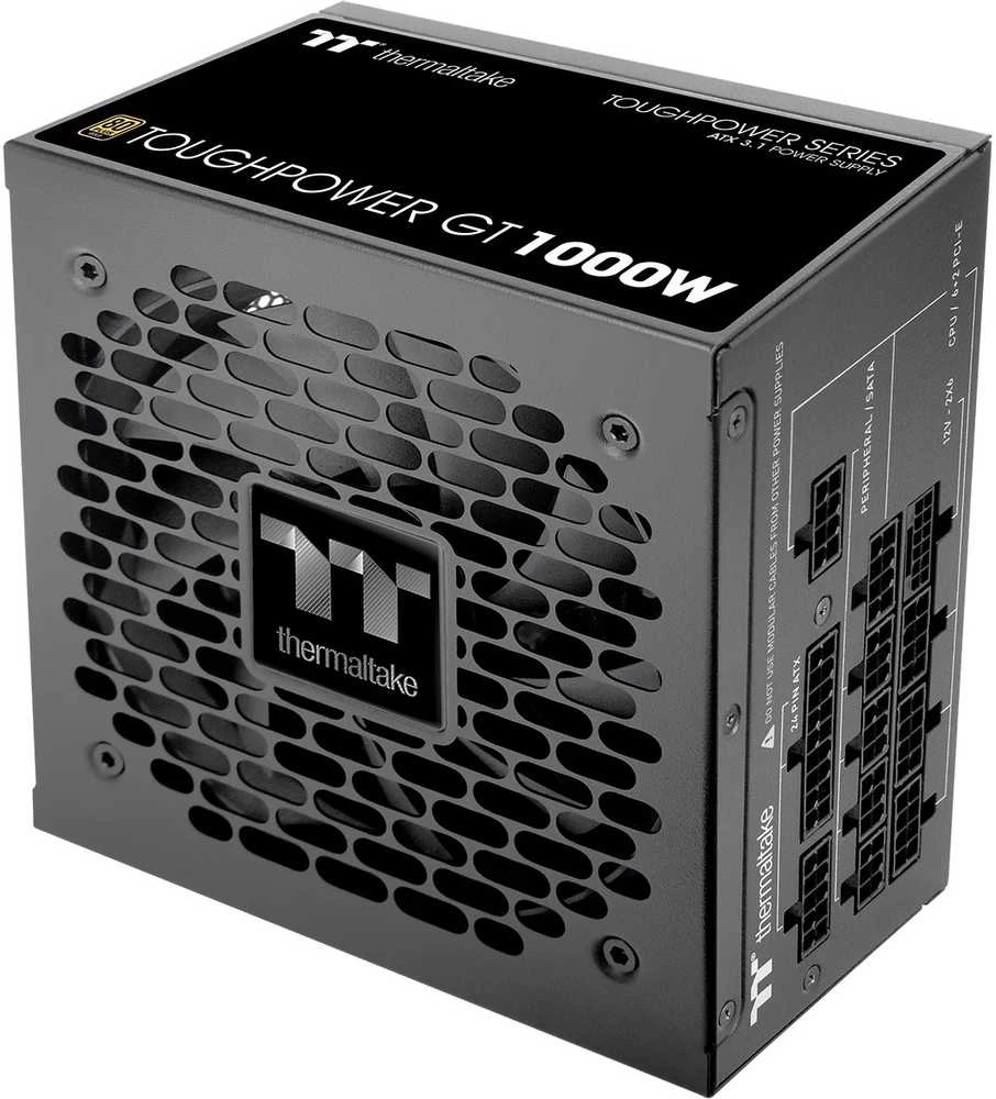 1000W Thermaltake Toughpower GT 1000W ATX3.1/GEN5 80+G BK