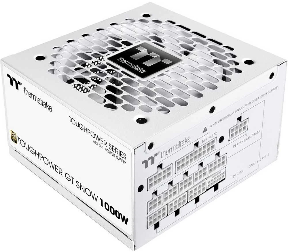 1000W Thermaltake Toughpower GT 1000W Snow ATX3.1 80+G WH